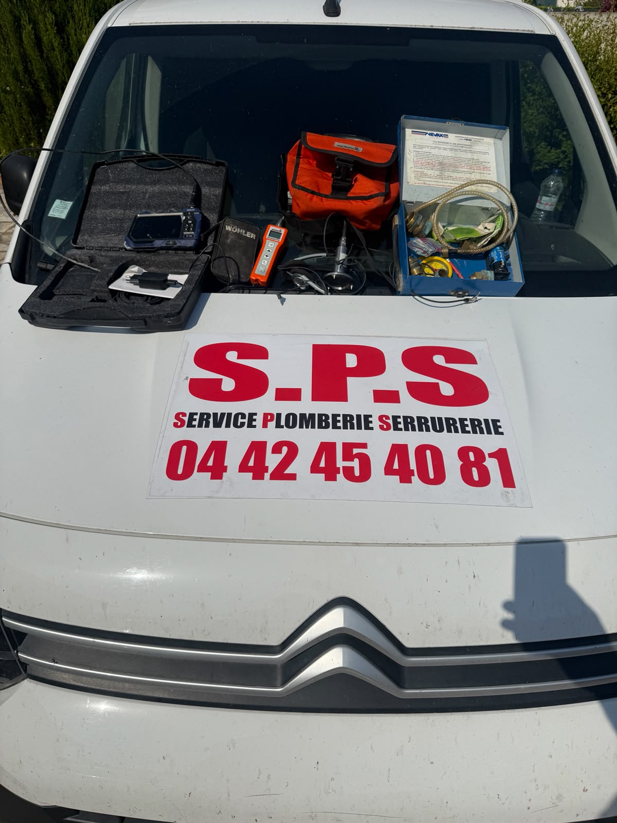 Recherche de fuite : acoustique, caméra & pression